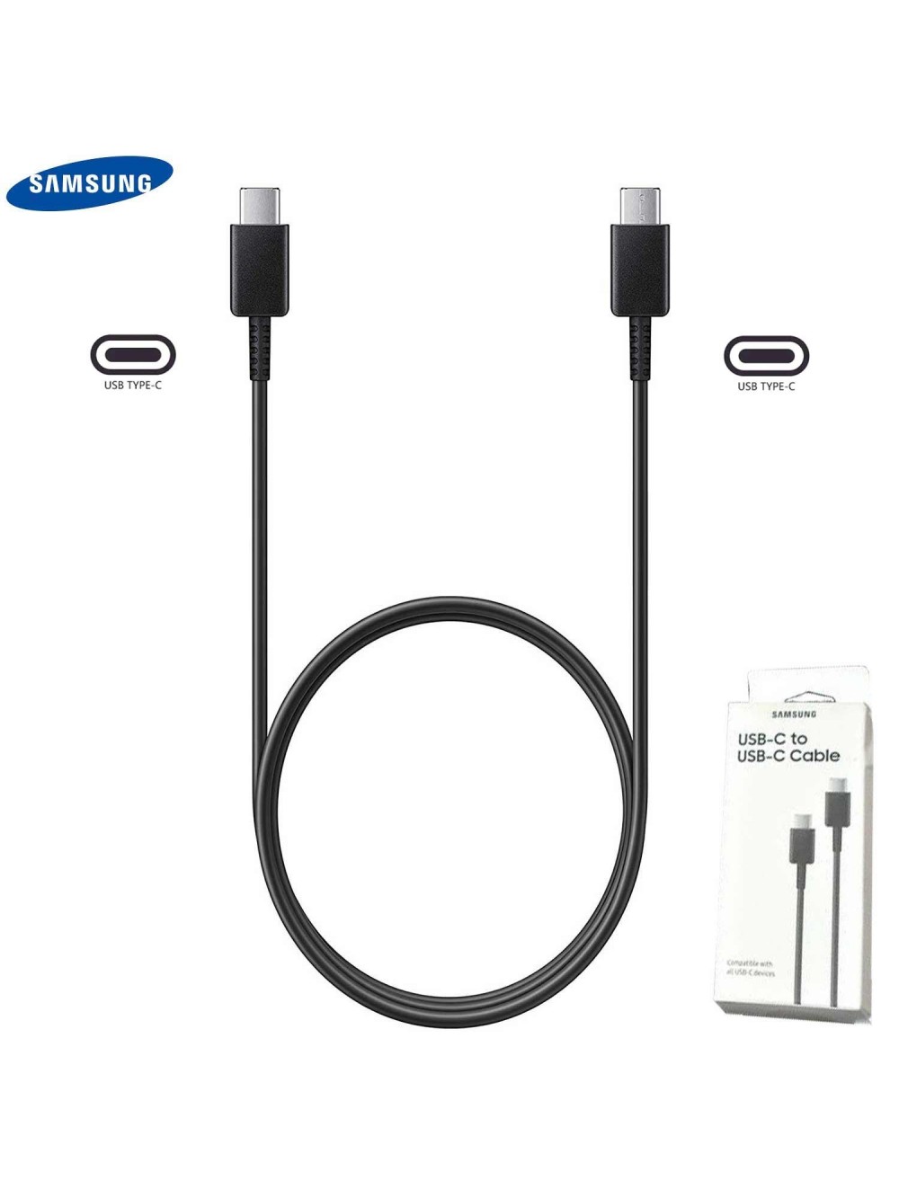 Cable samsung tipo c a tipo c