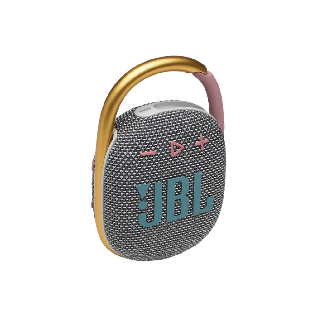  JBL Clip 4 - Miniparlante Bluetooth portátil con gran sonido y  graves impactantes, mosquetón integrado, IP67 impermeable y a prueba de  polvo, color rosa, renovado : Electrónica